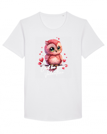 pentru îndrăgostiți - Owl be your Valentine White