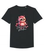 pentru îndrăgostiți - Owl be your Valentine Tricou mânecă scurtă guler larg Bărbat Skater