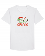 Love my SPICES Tricou mânecă scurtă guler larg Bărbat Skater