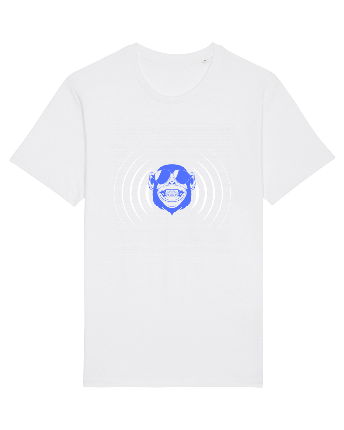 Tricou mânecă scurtă Unisex Rocker White