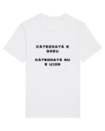 E GREU - NU E USOR Tricou mânecă scurtă Unisex Rocker