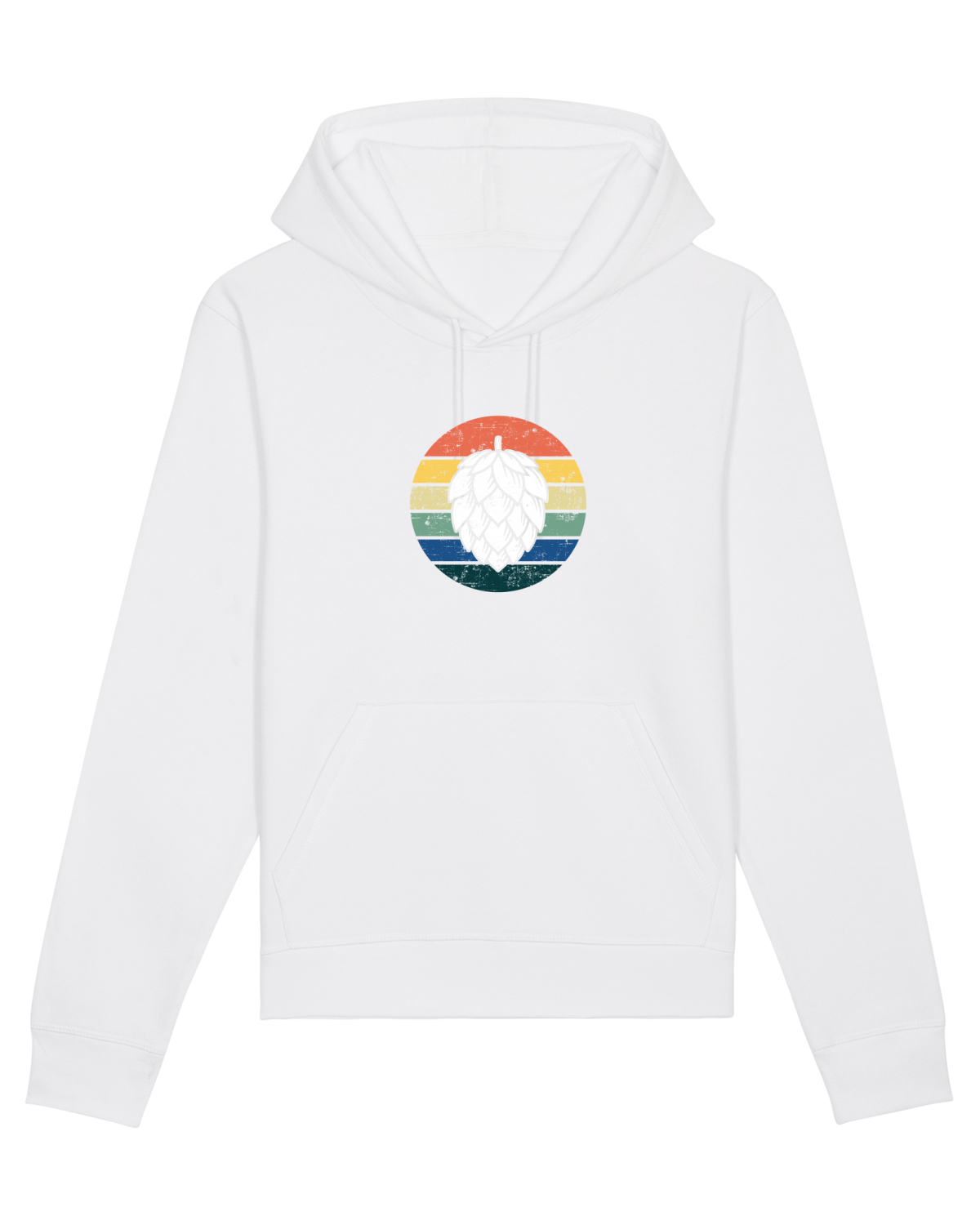 Hanorac Unisex Drummer White