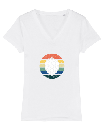 Hops Retro shirt White