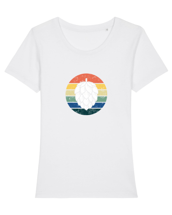 Hops Retro shirt White