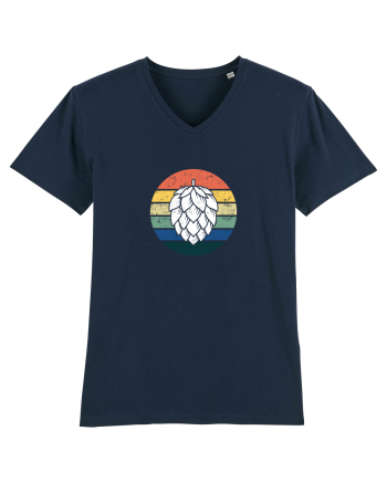Hops Retro shirt French Navy