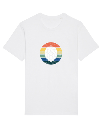 Hops Retro shirt White