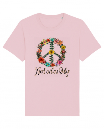 Kind Vibes Only Cotton Pink