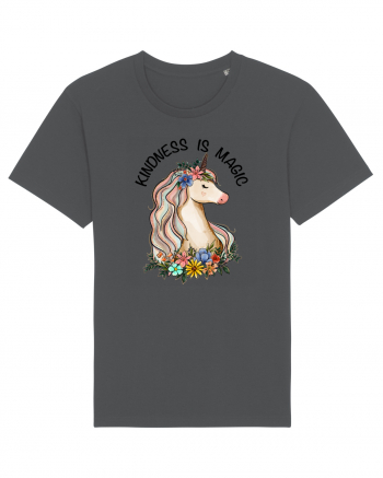 Kindness Is Magic Unicorn Anthracite