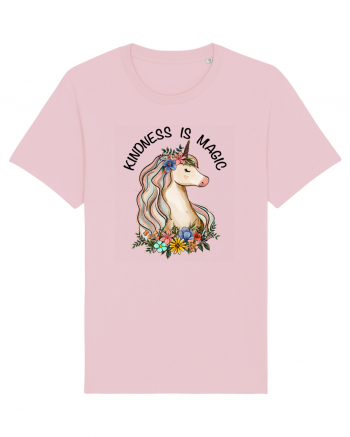 Kindness Is Magic Unicorn Cotton Pink