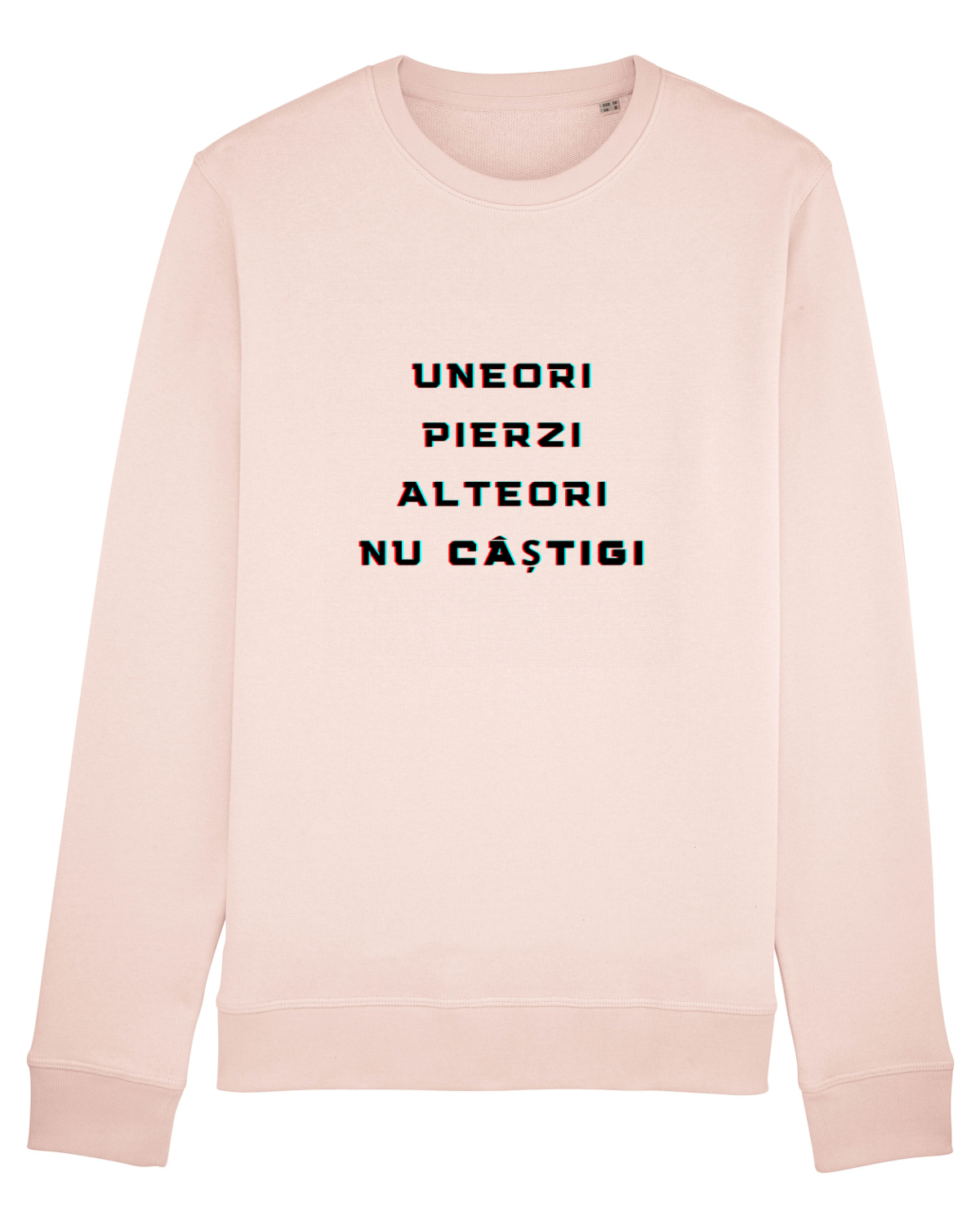 Bluză mânecă lungă Unisex Rise Candy Pink