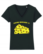 MARE branza Tricou mânecă scurtă guler V Damă Evoker