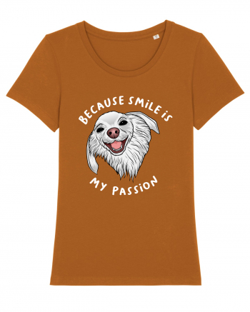 Because Smile is My Passion Roasted Orange