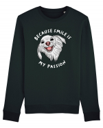 Because Smile is My Passion Bluză mânecă lungă Unisex Rise