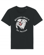 Because Smile is My Passion Tricou mânecă scurtă Unisex Rocker