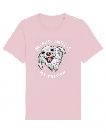 Because Smile is My Passion Cotton Pink