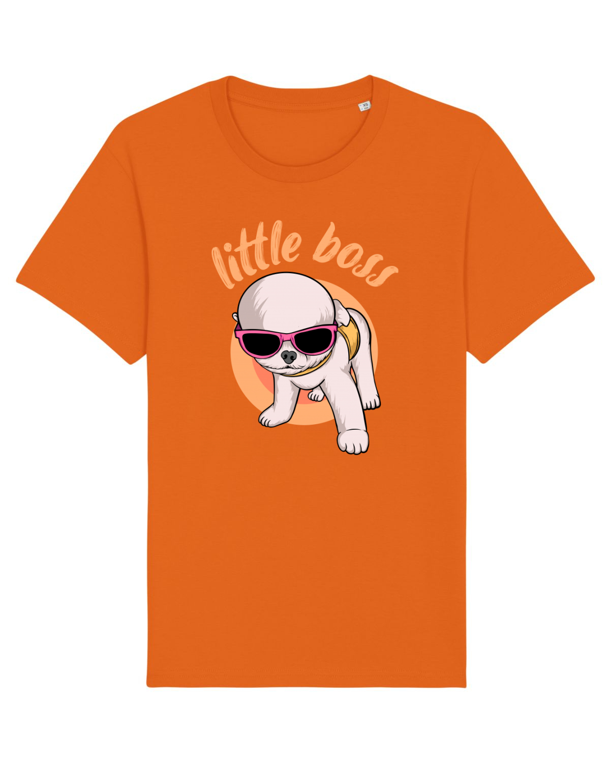 Tricou mânecă scurtă Unisex Rocker Bright Orange