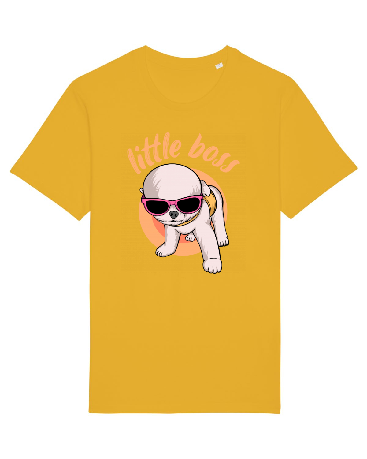 Tricou mânecă scurtă Unisex Rocker Spectra Yellow