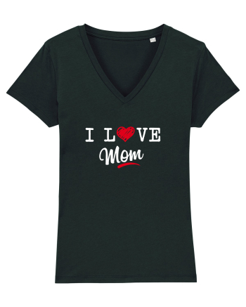 I love mom Black