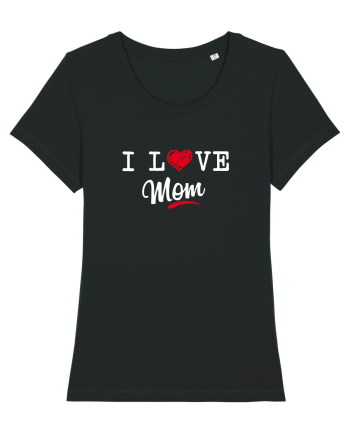 I love mom Black