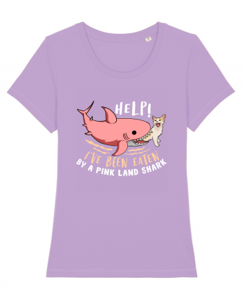 Help, I've Been Eaten By a Pink Land Shark Lavender Dawn