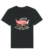 Help, I've Been Eaten By a Pink Land Shark Tricou mânecă scurtă Unisex Rocker