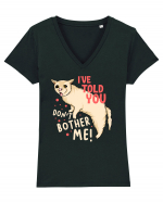 I've Told You, Don't Bother Me Tricou mânecă scurtă guler V Damă Evoker