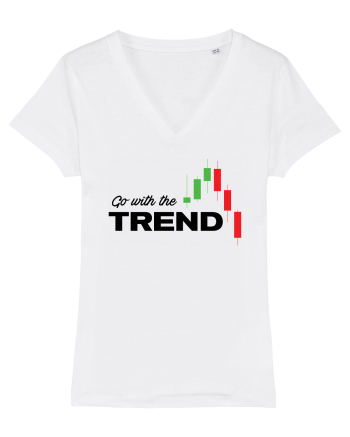 Go with the trend - white White
