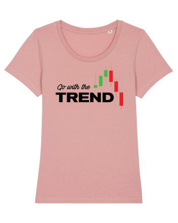 Go with the trend - white Canyon Pink