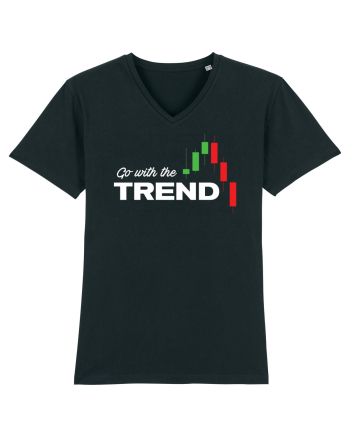 Go with the trend - dark bg Black