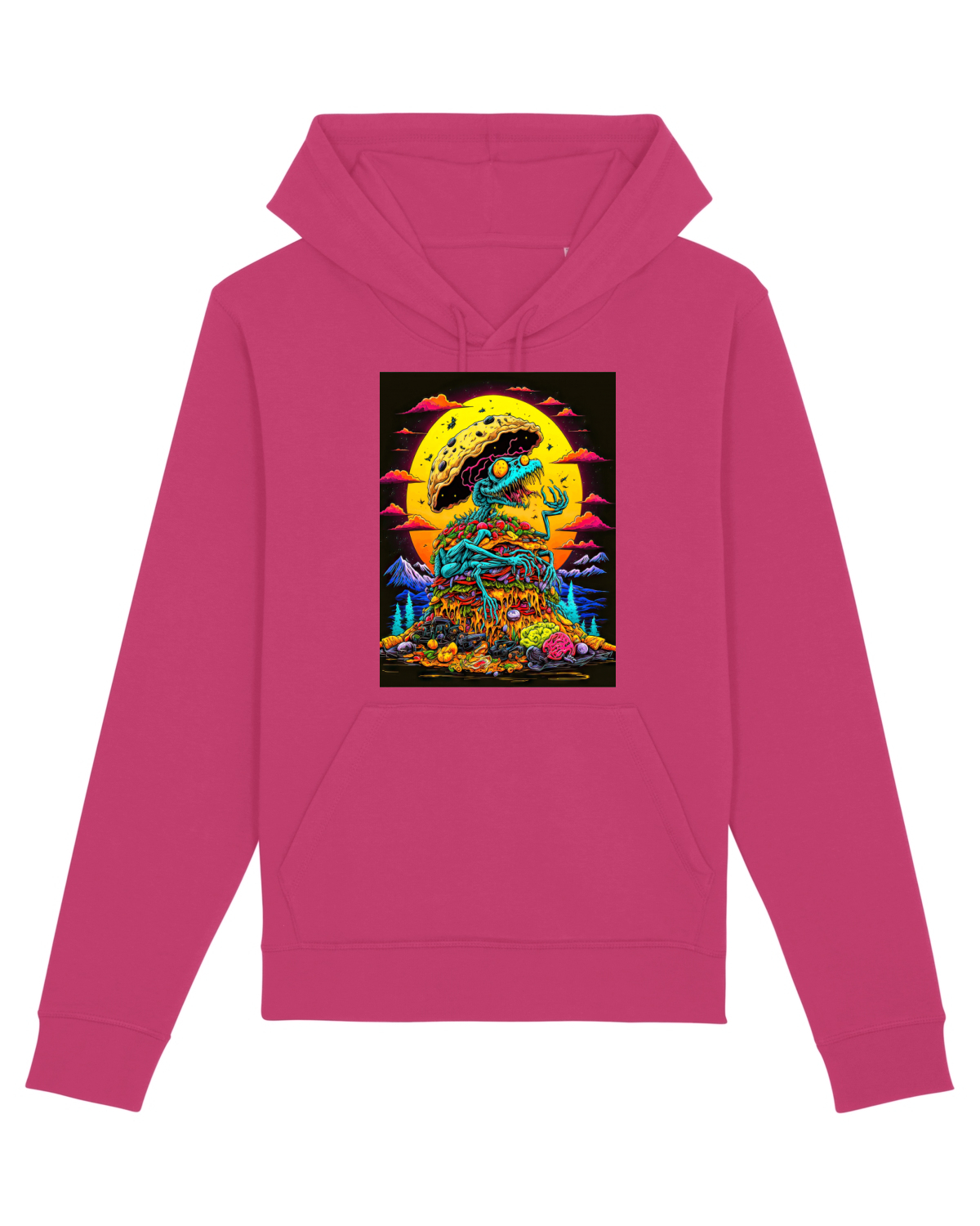 Hanorac Unisex Drummer Raspberry