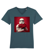Love Trooper Tricou mânecă scurtă guler V Bărbat Presenter