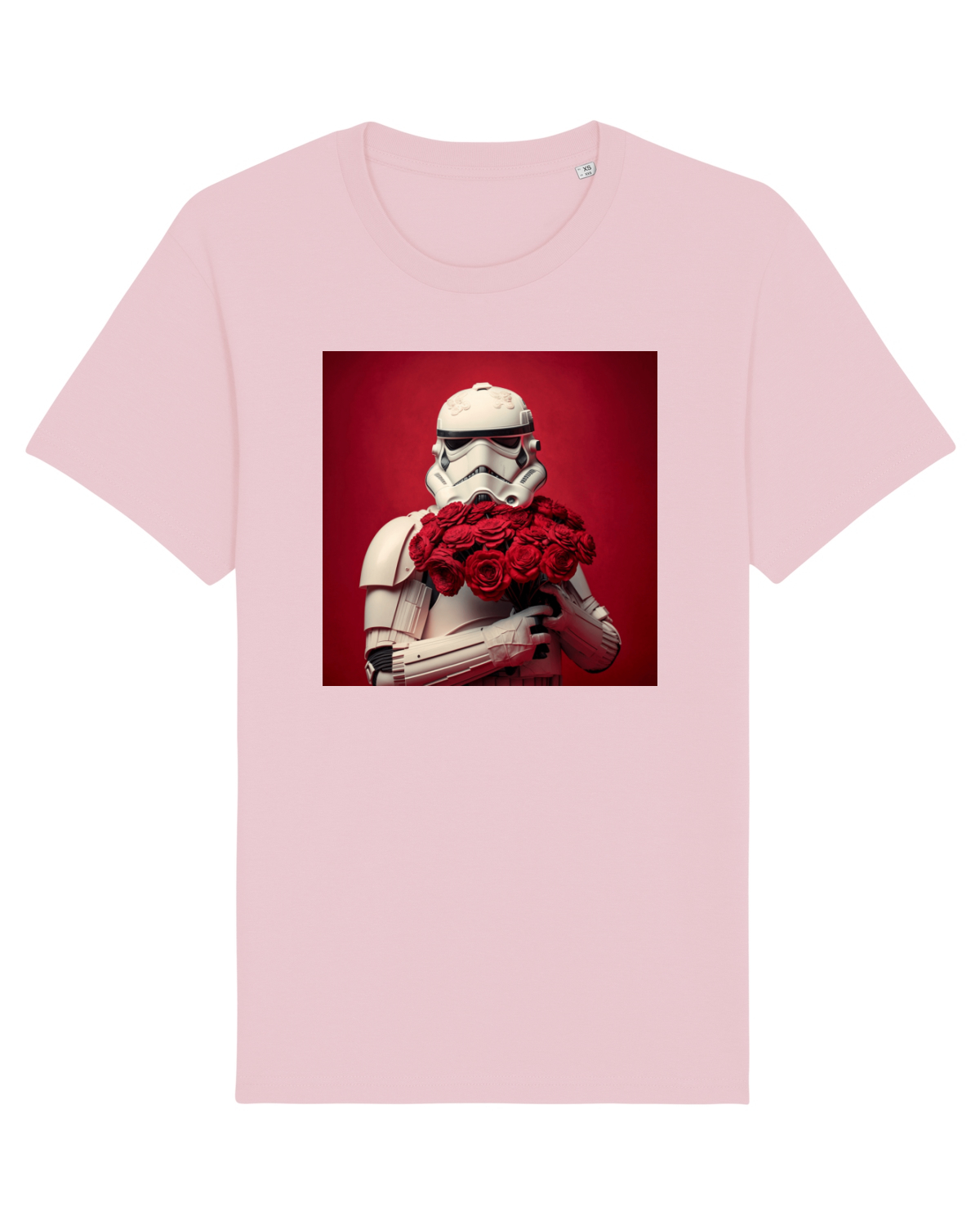 Tricou mânecă scurtă Unisex Rocker Cotton Pink