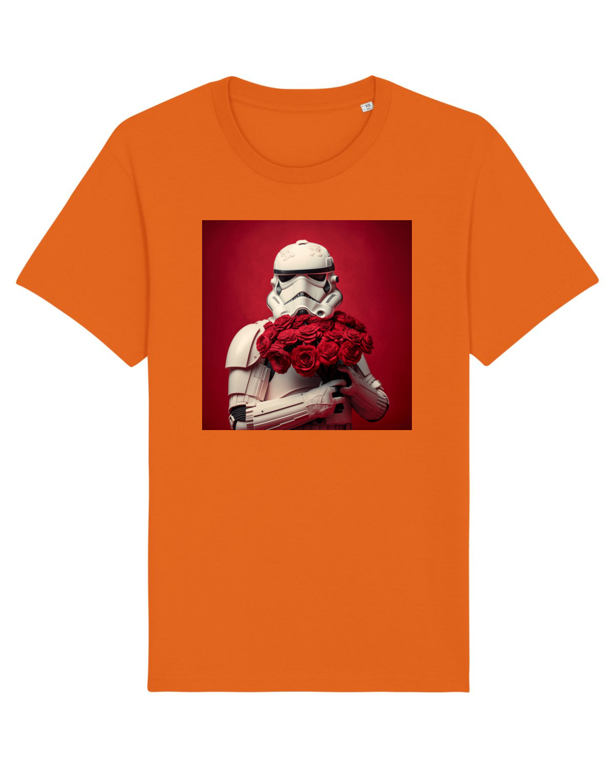 Tricou mânecă scurtă Unisex Rocker Bright Orange