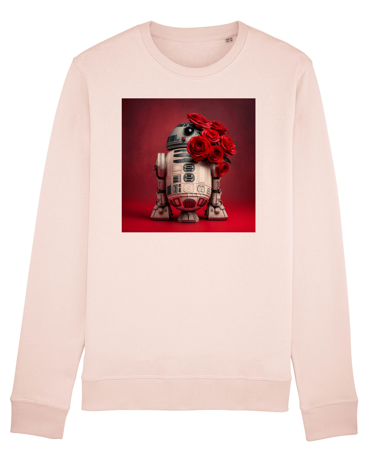 Bluză mânecă lungă Unisex Rise Candy Pink
