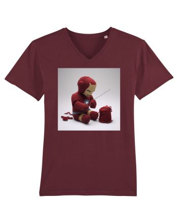 Iron Man Niddle Burgundy