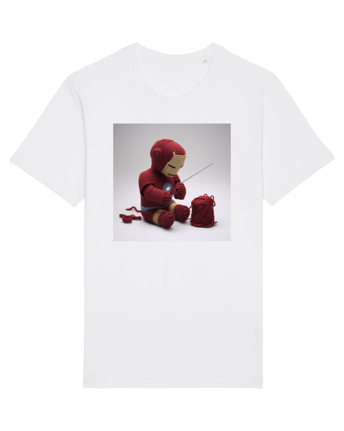 Tricou mânecă scurtă Unisex Rocker White