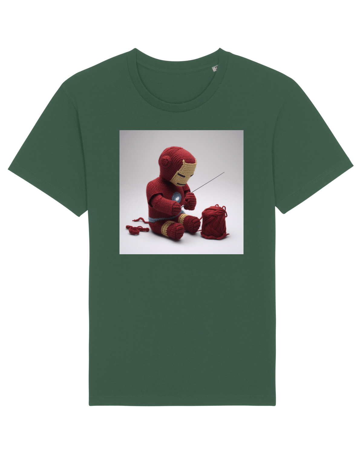 Tricou mânecă scurtă Unisex Rocker Bottle Green