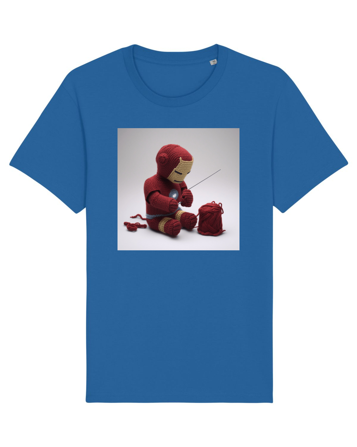 Tricou mânecă scurtă Unisex Rocker Royal Blue