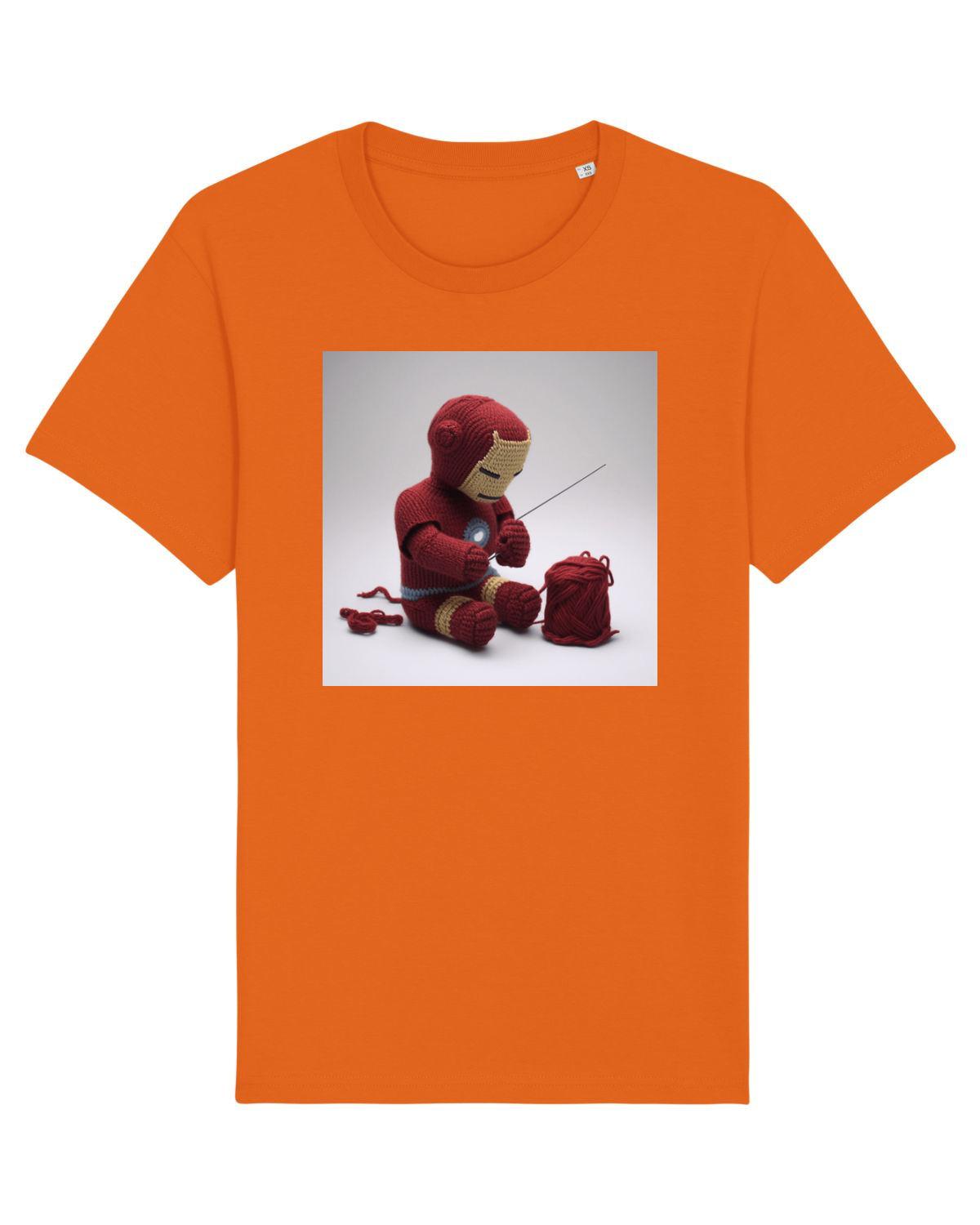 Tricou mânecă scurtă Unisex Rocker Bright Orange