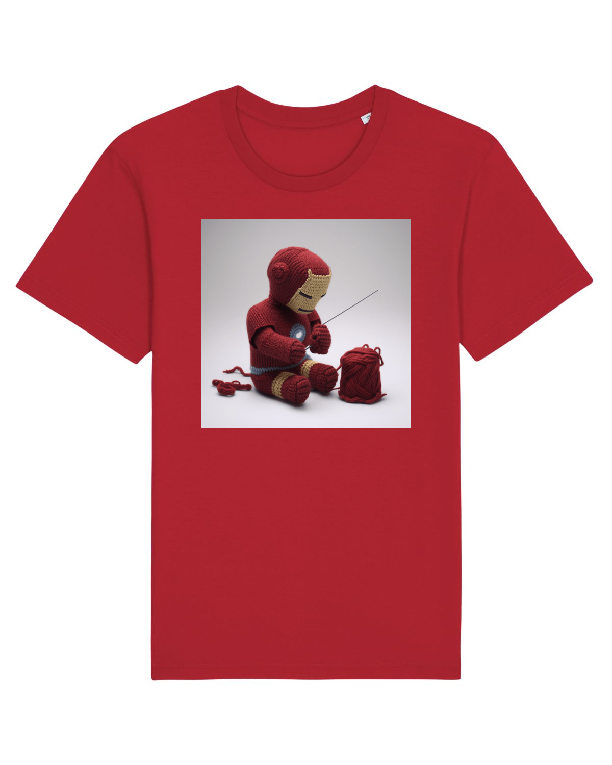 Tricou mânecă scurtă Unisex Rocker Red