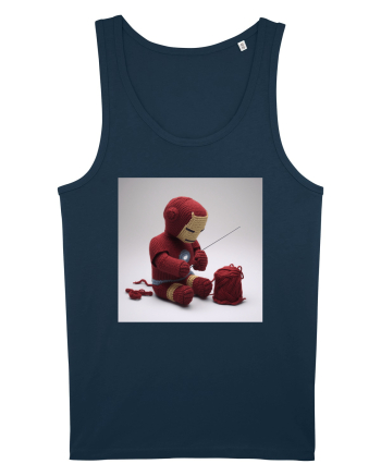 Iron Man Niddle Navy