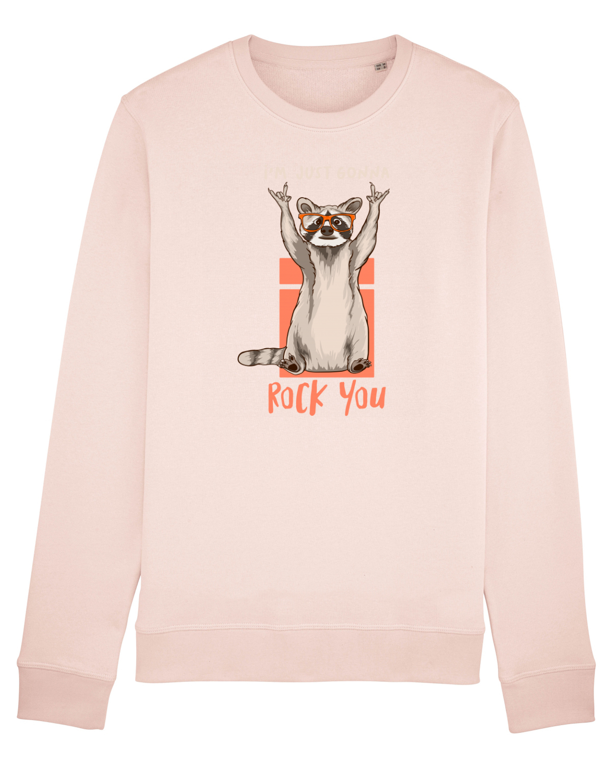 Bluză mânecă lungă Unisex Rise Candy Pink