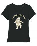 Just Shake It Off Baby Tricou mânecă scurtă guler larg fitted Damă Expresser