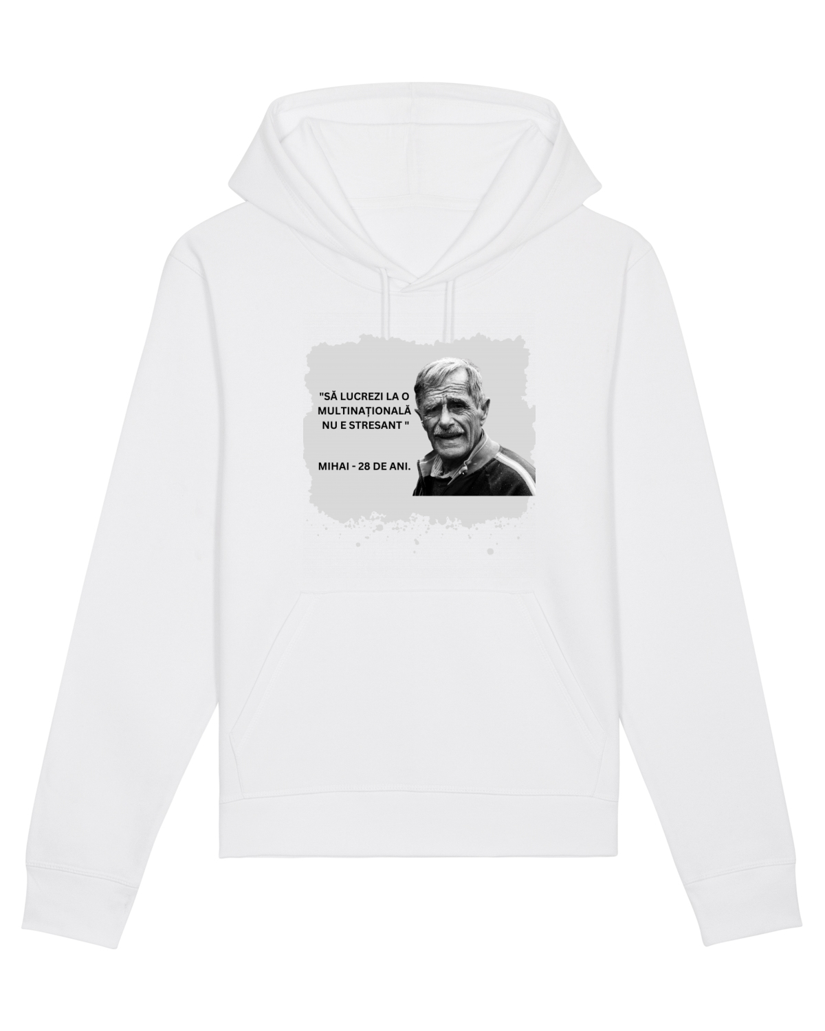Hanorac Unisex Drummer White