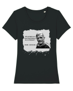 SA LUCREZI LA MULTINATIONALA Tricou mânecă scurtă guler larg fitted Damă Expresser