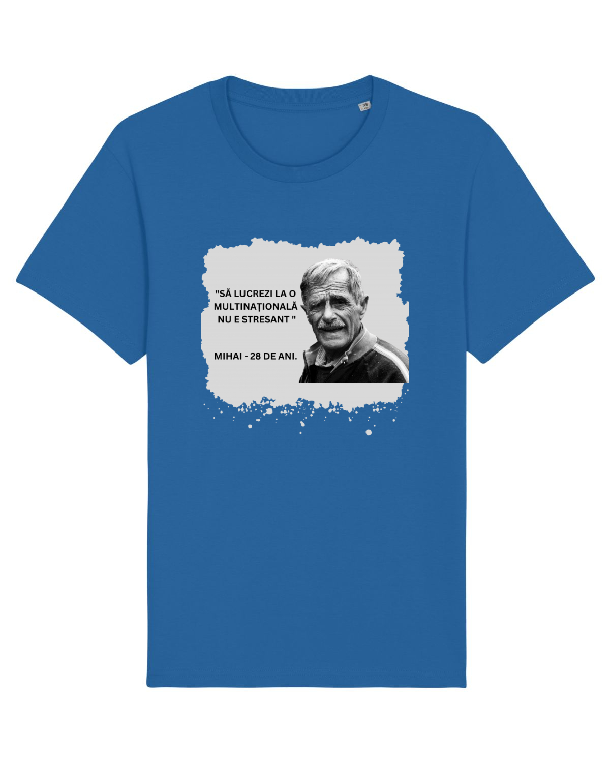 Tricou mânecă scurtă Unisex Rocker Royal Blue