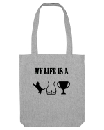 My life is a cat-ass-trophy v2 Sacoșă textilă