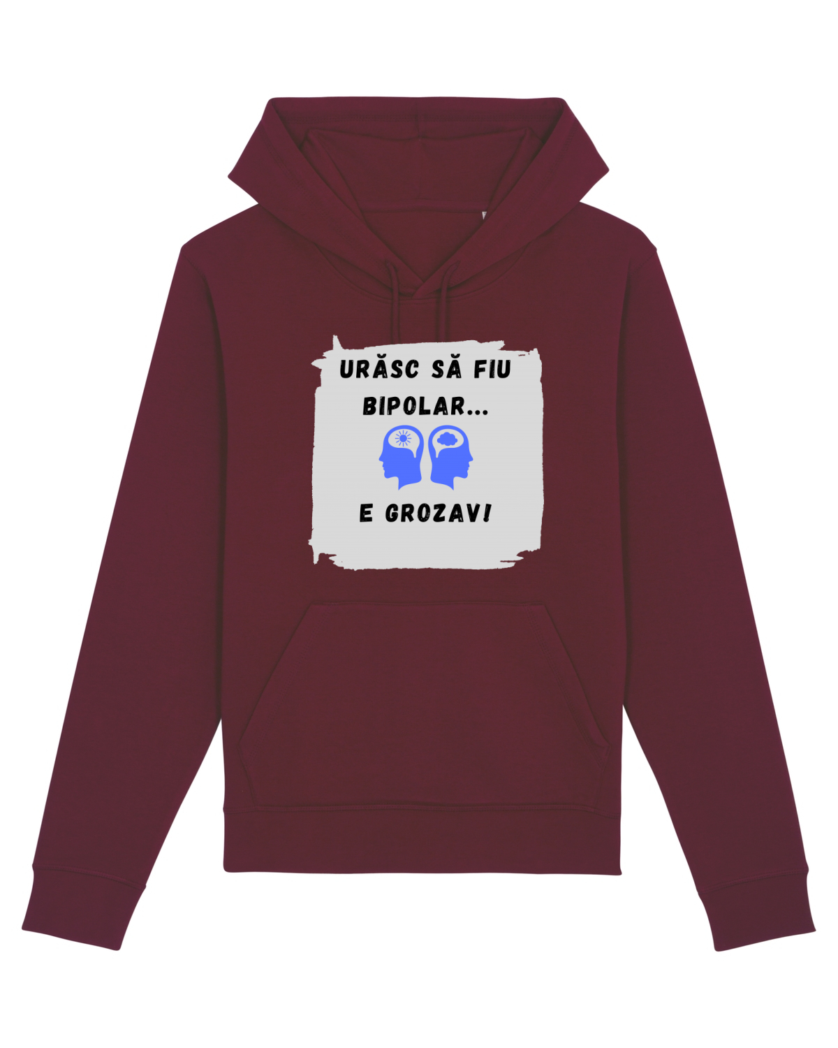 Hanorac Unisex Drummer Burgundy
