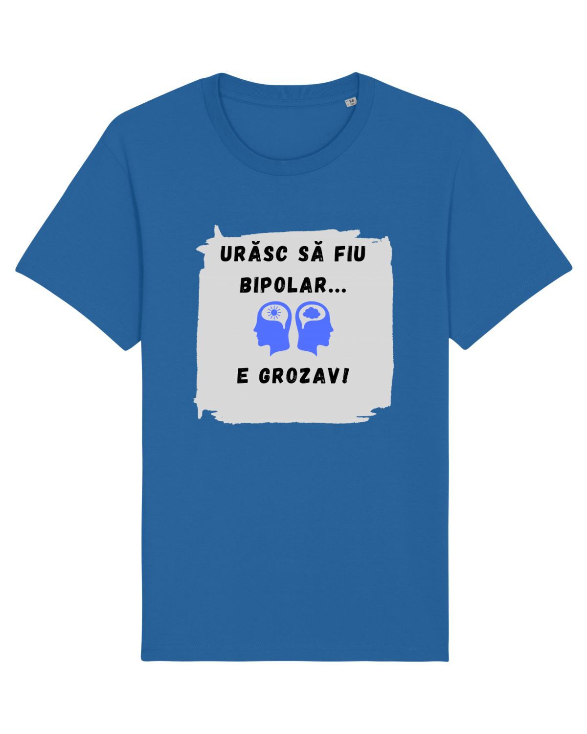 Tricou mânecă scurtă Unisex Rocker Royal Blue
