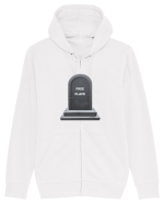 GRAVE-FREE PLACE Hanorac cu fermoar Unisex Connector